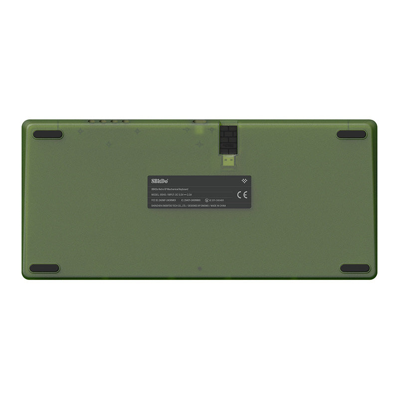 8BitDo Retro 87 Mechanical Keyboard - Xbox Edition
