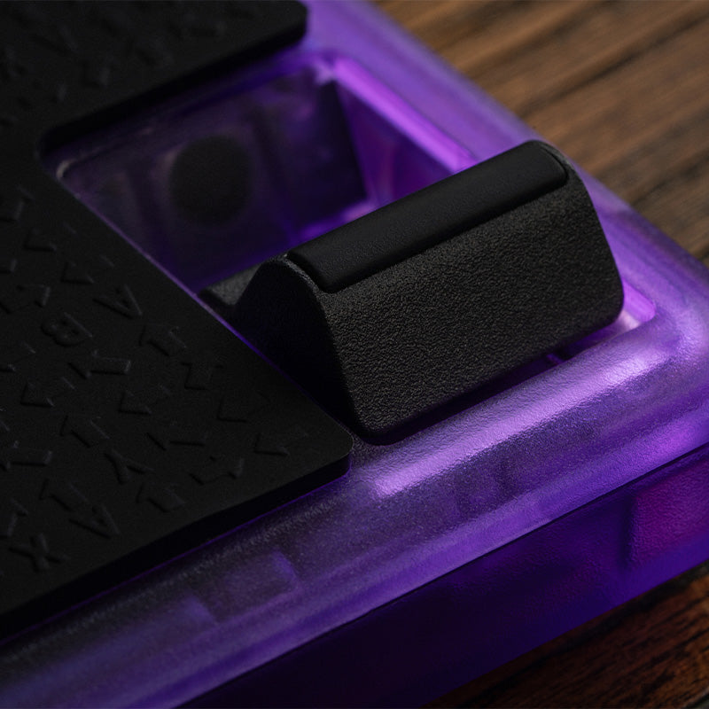 8BitDo Arcade Controller - Transparent Purple Signature Edition