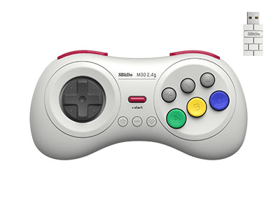 8BitDo M30 2.4G Controller for Sega Genesis Mini &amp; Mega Drive Mini